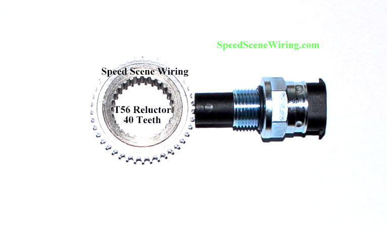 T56 40 Non-Clamp On Splined Speed Sensor